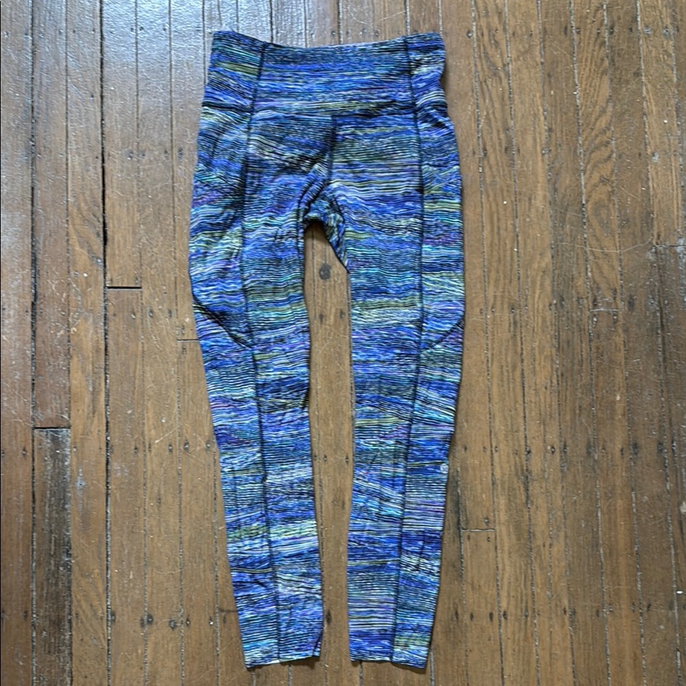 Lululemon 23” fast and free leggings w/ side pockets